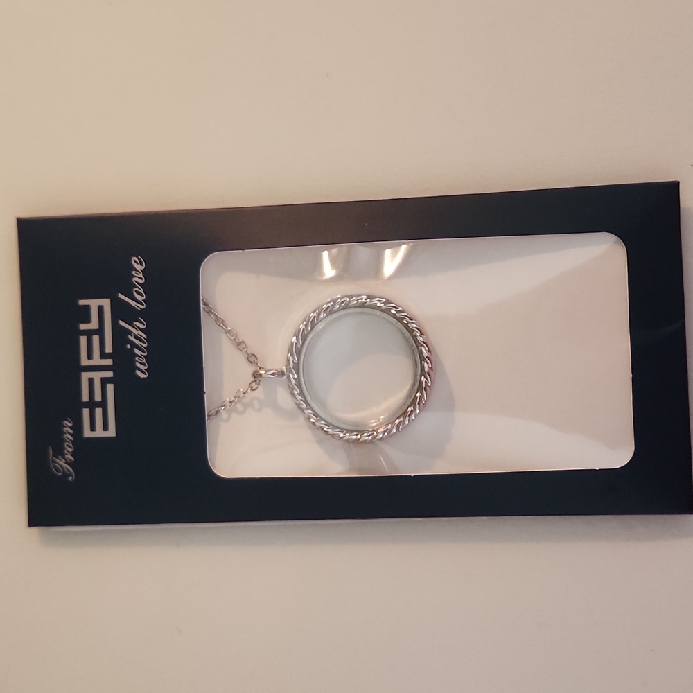 From Effy With Love Necklace  (Locket for charms or photo) New In Package